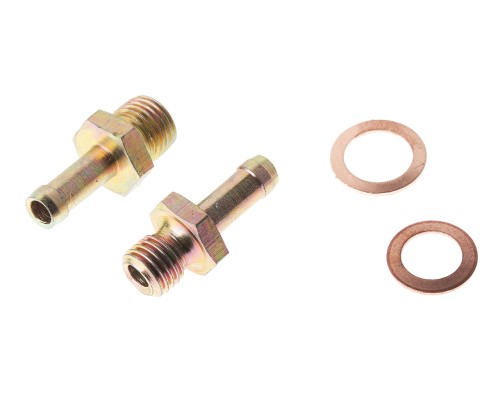 Переходник ЗМЗ-406 к фильтру тонкой очистки BOSCH (комплект 2шт. + шайбы) ЭТНА