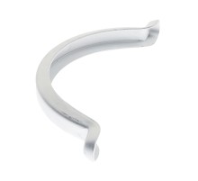 Хомут глушителя SHACMAN SHAANXI (1 полукольцо) OE