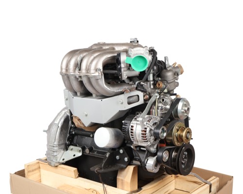 Двигатель УМЗ-421647 (под ГБО) ГАЗ-3302 Бизнес ЕВРО-4 под ГУР,  с гидрокомпенсаторами (ОАО УМЗ) №