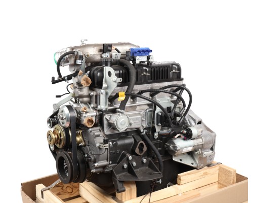 Двигатель УМЗ-421647 (под ГБО) ГАЗ-3302 Бизнес ЕВРО-4 под ГУР,  с гидрокомпенсаторами (ОАО УМЗ) №