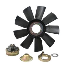 Вентилятор КАМАЗ-ЕВРО 660мм с электромагнитной муфтой в сборе (дв.740.30, 31 до 2007 г.) ТЕХНОТРОН