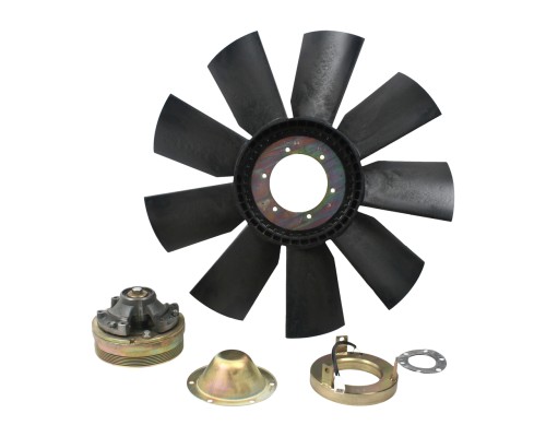 Вентилятор КАМАЗ-ЕВРО 660мм с электромагнитной муфтой в сборе (дв.740.30, 31 до 2007 г.) ТЕХНОТРОН