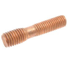 Шпилька М10/М12х1.0х30 ГАЗ-24 трубы приемной ремонтная омедненная ЗМЗ-402, 406 ЭТНА