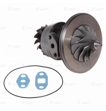 Картридж турбокомпрессора КАМАЗ дв.ЕВРО-2 правый (аналог К27(2075554004), S2B-314450) (4/6 шп.) LUZAR