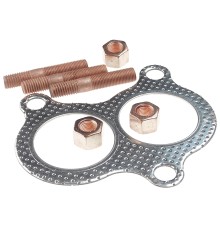 Прокладка ГАЗ-3302 дв.УМЗ-4216 ЕВРО-3 трубы приемной комплект (прокл., шпильки, гайки) КВАДРАТИС