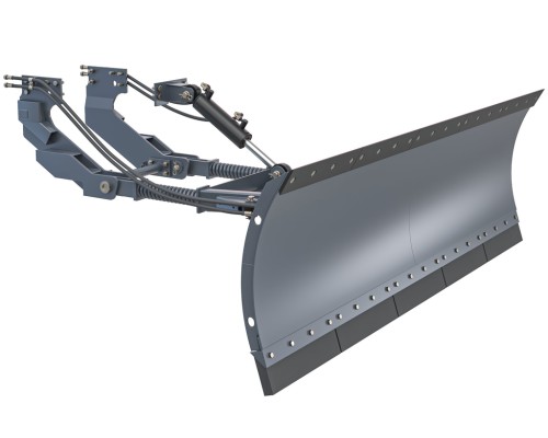 Отвал МТЗ-80, 82, 82.1, 1025 коммунальный оборотный (облегченный) САЛЬСК