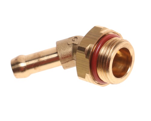 Патрубок коленчатый ЯМЗ-651.10 коробки слива охлаждающей жидкости АВТОДИЗЕЛЬ