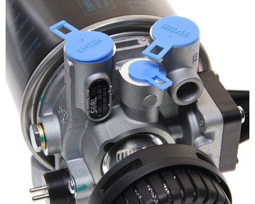 Осушитель воздуха МАЗ, КАМАЗ, ПАЗ, ЛИАЗ (24V,  4 выхода) SORL