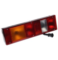 Фонарь задний КАМАЗ, МАЗ, УРАЛ левый с проводом (без лампы) РУДЕНСК