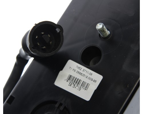 Фонарь задний КАМАЗ, МАЗ, УРАЛ левый с проводом (без лампы) РУДЕНСК