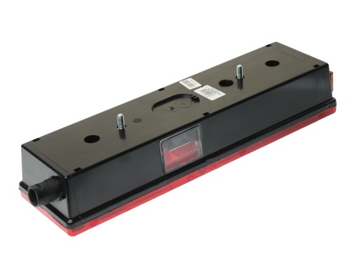 Фонарь задний КАМАЗ, МАЗ, УРАЛ левый с доб.указателем байонетный разъем (боковой) (без лампы) РУДЕНСК