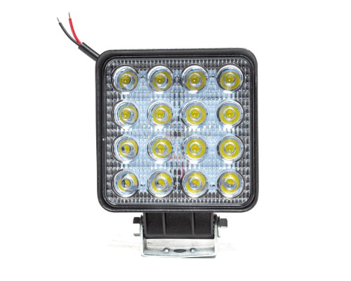 Фара рабочего света квадратная 110х140х42 48Вт 16 светодиодов рассеянный свет AVTOELECTRICA