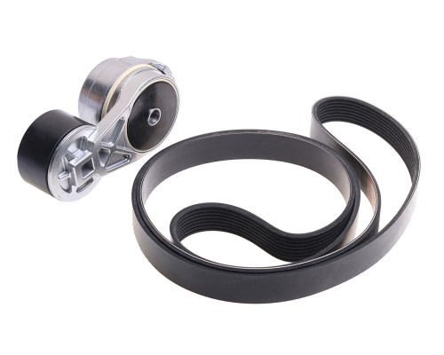 Натяжитель ремня ГАЗ, ПАЗ дв.CUMMINS ISF 3.8 с ремнем 8РК2190 комплект PRAVT