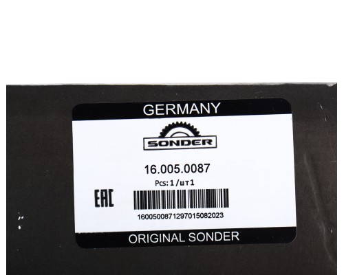 Диск тормозной MAN L2000, TGM, TGL передний (335/171х122 H93 10n М15+2х10) (1шт.) SONDER