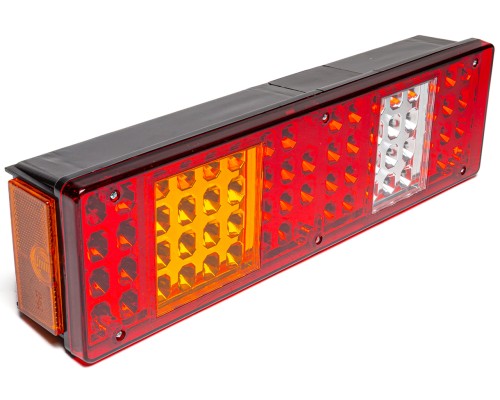 Фонарь задний КАМАЗ, МАЗ, УРАЛ правый с добавочным указателем байонетный (по центру) AVTOELECTRICA