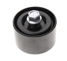 Ролик приводного ремня SHACMAN SHAANXI МАЗ-5440, 6430 FAW 1066 дв.WP12, WP13 обводной плоский WEICHAI