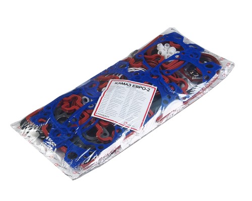 Прокладка двигателя КАМАЗ-ЕВРО-2 полный комплект КВАДРАТИС