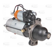 Стартер КАМАЗ, УРАЛ, ЗИЛ, ЛАЗ, ЛИАЗ дв.740, 7403 24В z=10 9.0кВт (с доп. реле) STARTVOLT