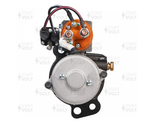 Стартер КАМАЗ, УРАЛ, ЗИЛ, ЛАЗ, ЛИАЗ дв.740, 7403 24В z=10 9.0кВт (с доп. реле) STARTVOLT