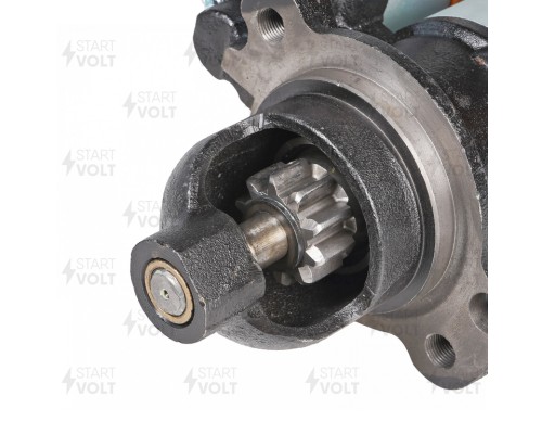 Стартер КАМАЗ, УРАЛ, ЗИЛ, ЛАЗ, ЛИАЗ дв.740, 7403 24В z=10 9.0кВт (с доп. реле) STARTVOLT