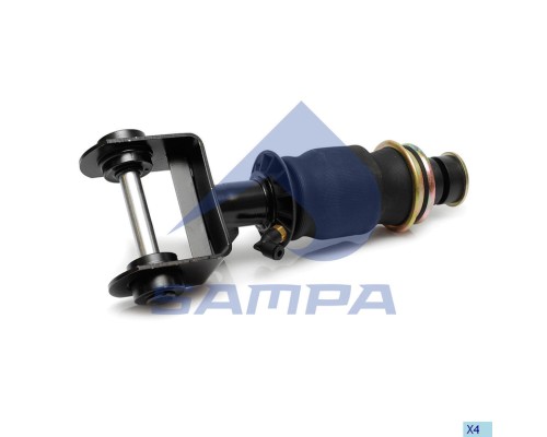 Амортизатор RENAULT Kerax DXI, Magnum DXI, Premium кабины задний (пневмо) SAMPA