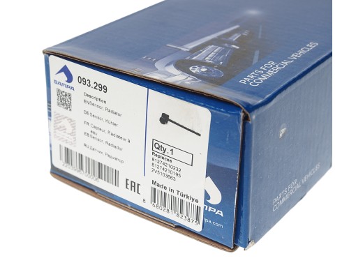 Датчик MAN TGA уровня охлаждающей жидкости (в бачке радиатора) SAMPA