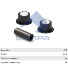 Втулка IVECO Daily (05-) рессоры передней SAMPA