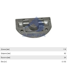 Крышка VOLVO вала тормозного SAMPA