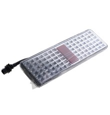 Фонарь задний КАМАЗ-54901 К5, МАЗ светодиодный со жгутом с разъемом ФОРМУЛА СВЕТА