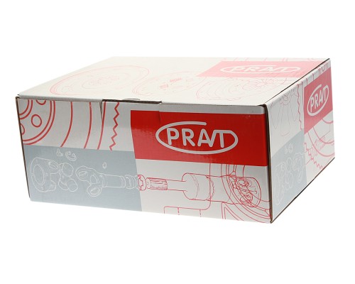 Колодки тормозные ГАЗ-3302, ГАЗель Next задние (4шт.) PRAVT