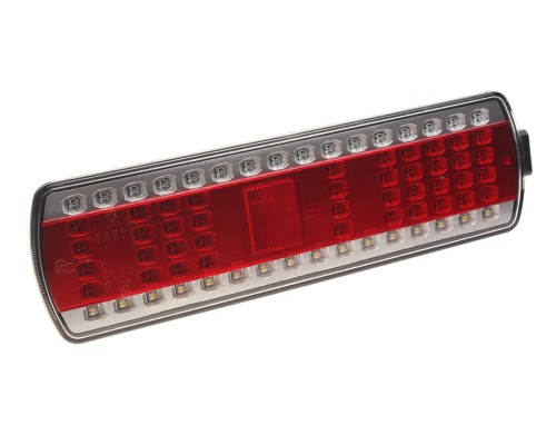 Фонарь задний КАМАЗ-5490, МАЗ левый светодиодный с разъемом РУДЕНСК