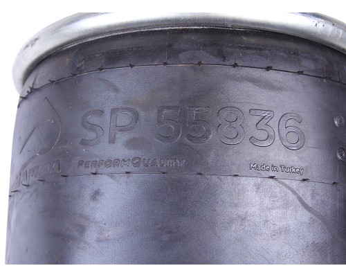 Пневморессора DAF 95 (без стакана) (3 шп.,  1шт. M16х1.5мм без отбойника) SAMPA