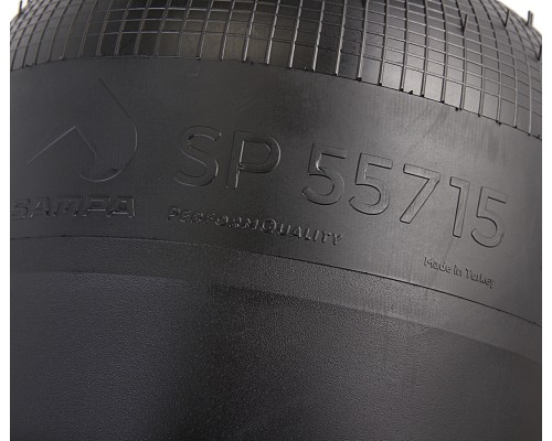 Пневморессора MAN MERCEDES DAF IVECO (чулок) (350х265мм, отв. 150.8х150.8мм) SAMPA