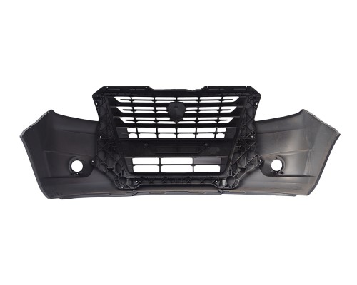 Бампер ГАЗель Next передний под ПТФ в сборе (ОАО ГАЗ) (уценка: царапина)