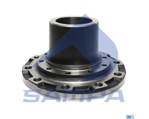 Ступица SCANIA 4 series передняя (без подшипника) SAMPA