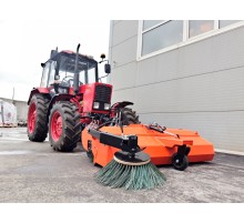 Щетка коммунальная МТЗ с гидроприводом (ГП, бункер 0.2куб.м, щетка, бак 500л) на СА-1 БОЛЬШАЯ ЗЕМЛЯ