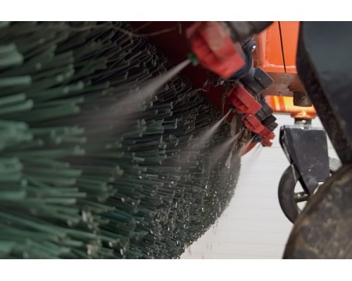 Щетка коммунальная МТЗ с гидроприводом (ГП, бункер 0.2куб.м, щетка, бак 500л) на СА-1 БОЛЬШАЯ ЗЕМЛЯ