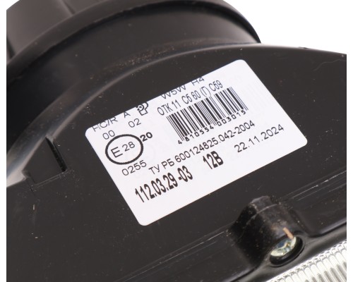 Фара ГАЗ-3102, КАМАЗ, МАЗ, УАЗ-3160 (ручной корректор) (без лампы) РУДЕНСК