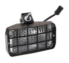 Фара рабочего света МТЗ (с решеткой) (болт выступает на 10.5мм) со жгутом разъем AMP 24V РУДЕНСК