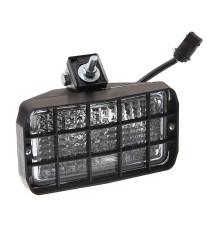 Фара рабочего света МТЗ (с решеткой) (болт выступает на 10.5мм) со жгутом разъем AMP 24V РУДЕНСК