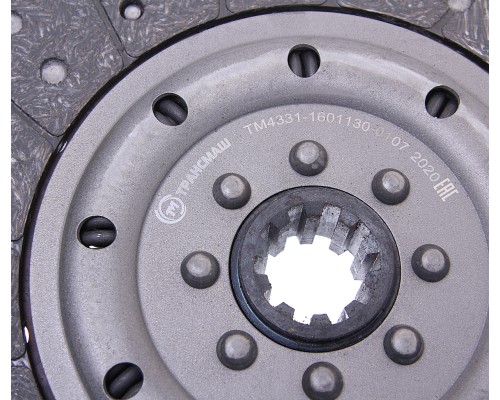 Диск сцепления ЗИЛ-4331 (накладка эллипс, навитая) ТРАНСМАШ