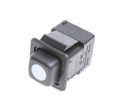Выключатель кнопка 24V без символа с зеленым светофильтром АВАР