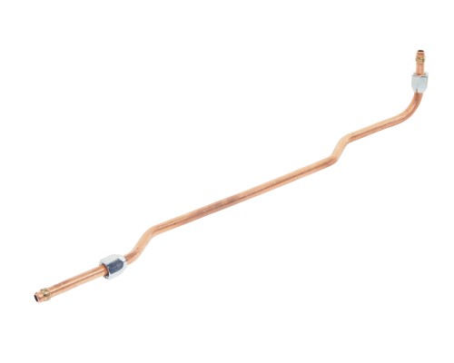 Трубка КАМАЗ-ЕВРО подводящая к 1-но цилиндровому компрессору (медь) ТМК