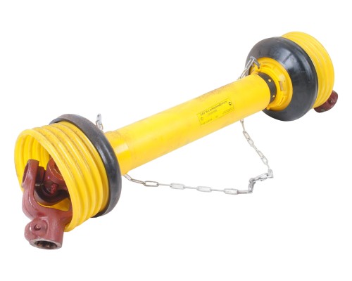 Вал карданный МТЗ-80, 82, 1221 привода щетки в кожухе (8 шлиц.+ 8 шлиц.) L=660-1000мм кр. 35х98 АКД