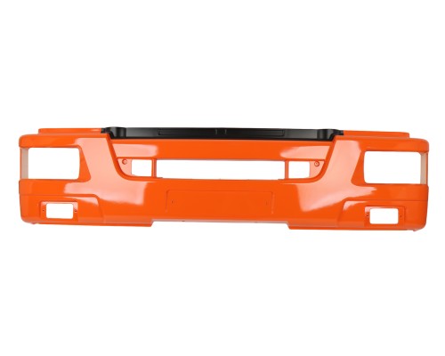 Облицовка буфера КАМАЗ-65115 (рестайлинг) широкая (оранжевый) ТЕХНОТРОН