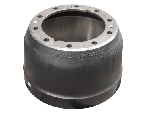 Барабан тормозной SHACMAN SHAANXI F2000 задний OE