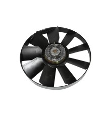 Вентилятор КАМАЗ-ЕВРО 704мм с вязкостной муфтой и обечайкой в сборе (дв.740.13, 30, 31) ТЕХНОТРОН
