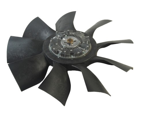 Вентилятор КАМАЗ-ЕВРО 640мм с вязкостной муфтой в сборе (дв.CUMMINS ISBe185-300) ТЕХНОТРОН