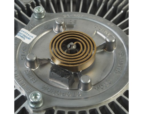 Вентилятор КАМАЗ-ЕВРО 640мм с вязкостной муфтой в сборе (дв.CUMMINS ISBe185-300) ТЕХНОТРОН