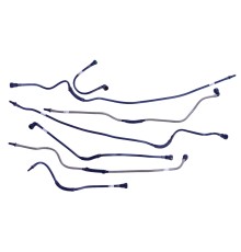 Трубка топливная ГАЗ-3302 дв.CUMMINS 2.8 комплект (7шт.) АВТОБОБ